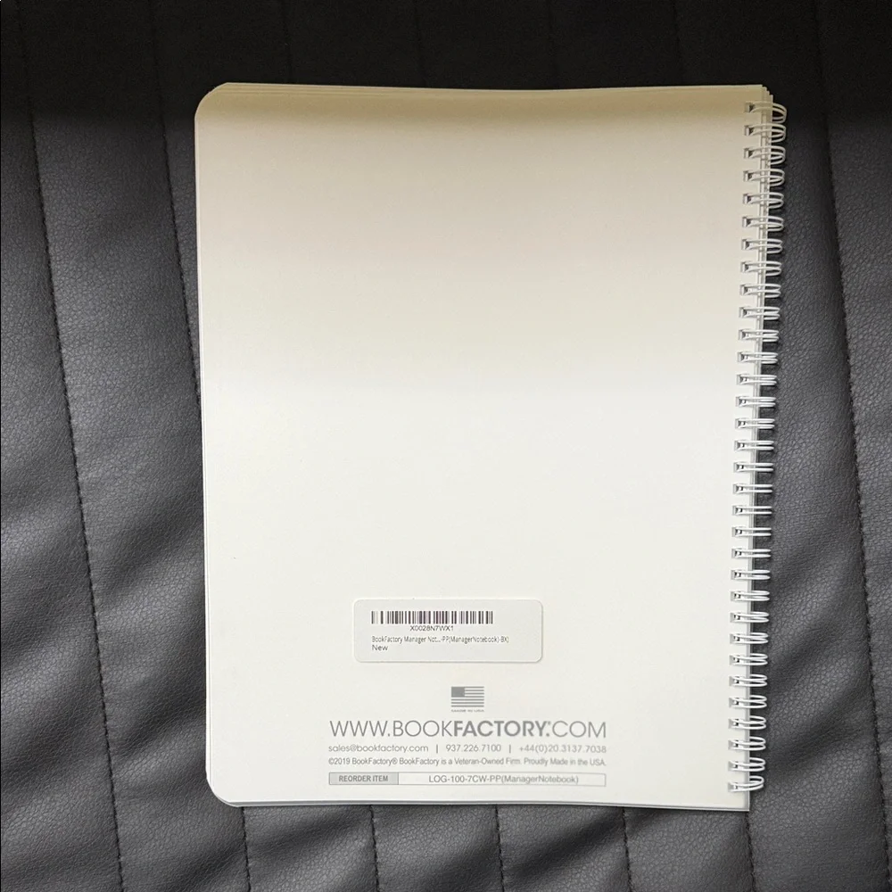 Manager Notebook - Picture 4 of 4